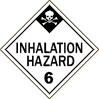 Domestic 6.1 Inhalation Hazard placard
