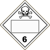 Bulk 6.1 poison placard